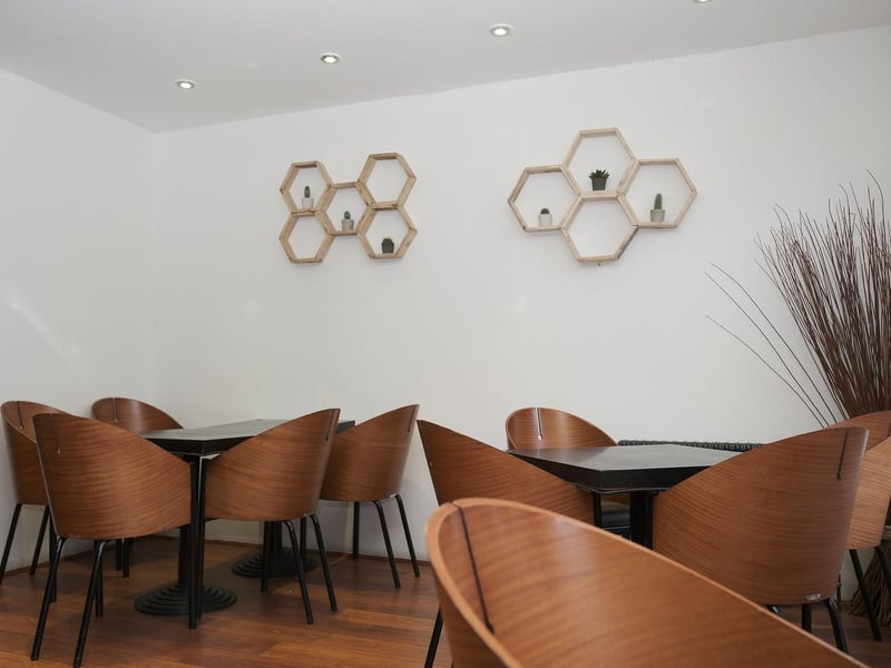There is also a relaxed upstairs seating area for those wanting to sit with a larger group.