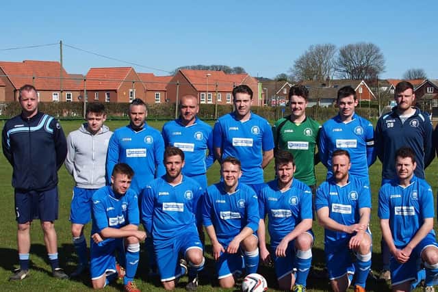 Cayton FC are running a raffle for companies to win the chance to sponsor their new tracksuit tops