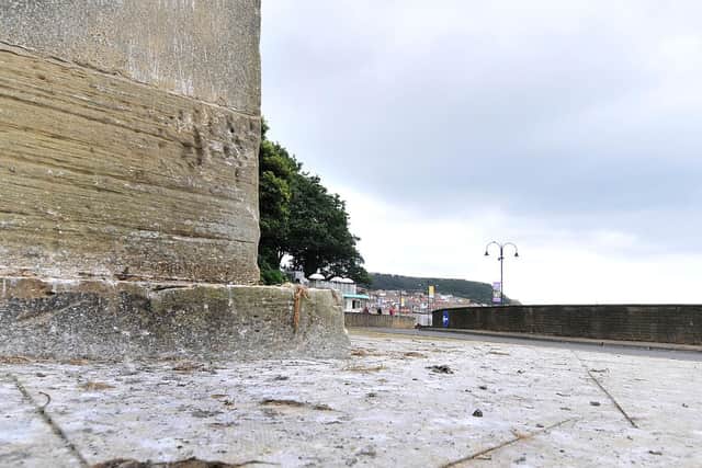 Gull mess in Scarborough