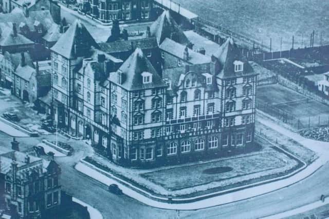 An old image of The Metropole Hotel.