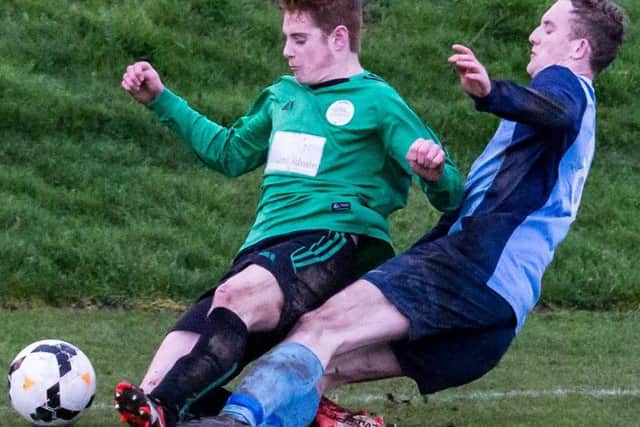 Sleights (green kit) host Hunmanby United this weekend