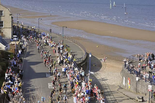 The Tour de Yorkshire in Filey