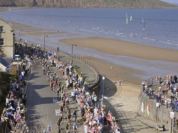 The Tour de Yorkshire in Filey