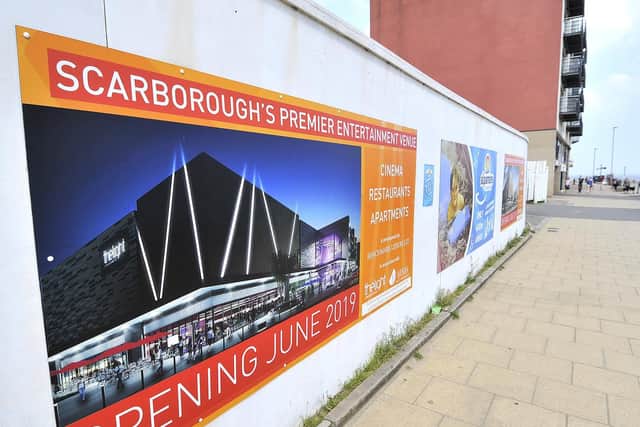Plans for the multi-screen cinema complex have changed