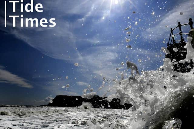 Before you head to the beach this weekend, check out the latest high tide times for Scarborough.