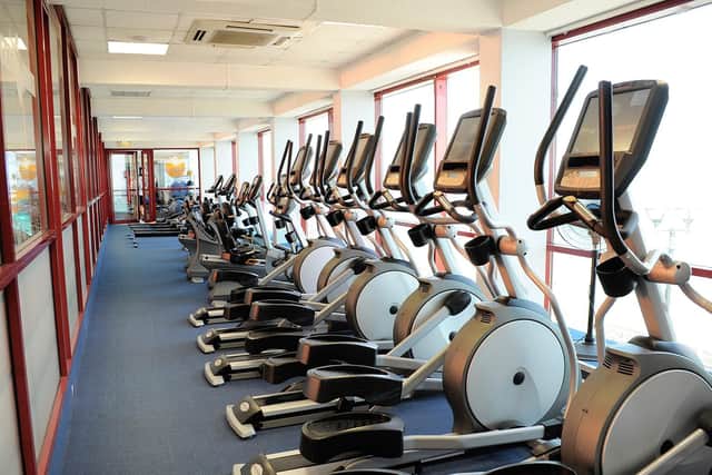 It's definitely not as well equipped or as spacious as the facilities in the new East Riding Leisure Bridlington building.