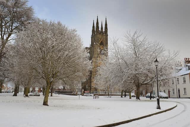 A scene from Old Town in 2010, when Bridlington was covered in snow and ice for several weeks.
