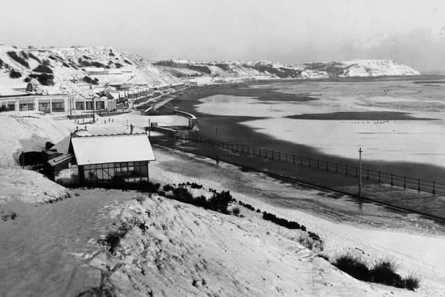 Deep snow in Scarborough from way back in 1952.