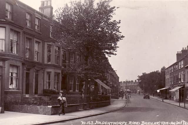 This black and white image from our archives shows the area from many, many years ago.