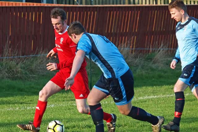 Newlands on the ball in their 2-1 win