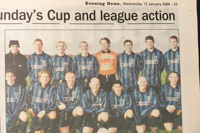 Sunday League side Crown Tavern line up