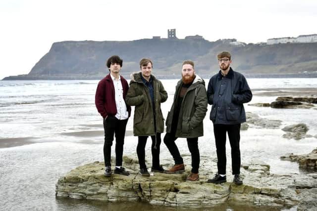 THE FEENS (from left to right): Freddie Schmuck, Sam Dowling, Adam Lodge and Perrie Bunton. PICTURE: Richard Ponter