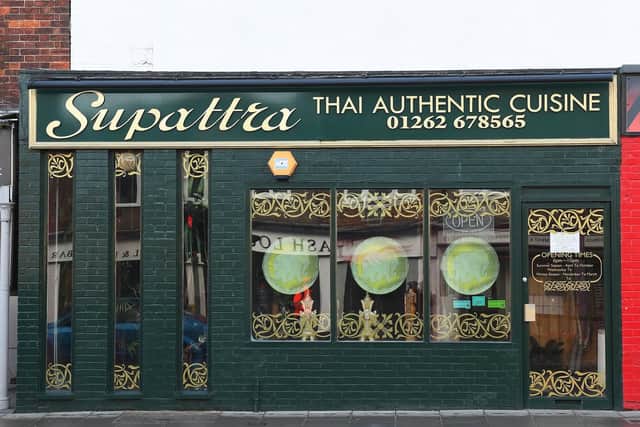 The Thai restaurant in Quay Road, Bridlington, has received more than 650 reviews and almost everyone was hugely impressed. 'Outstanding food' and 'absolutely brilliant' were among the comments.