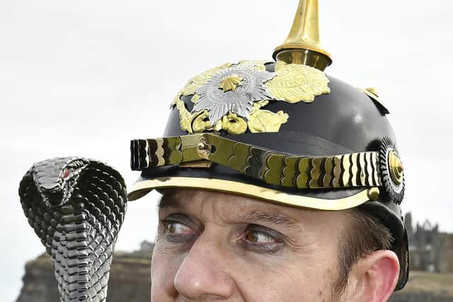 Prussian officer Dave Stephenson