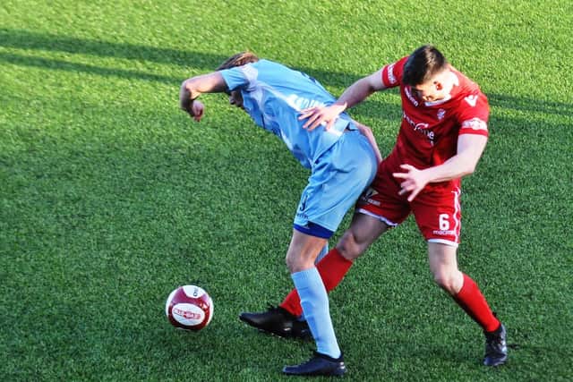 James Williamson gets stuck in