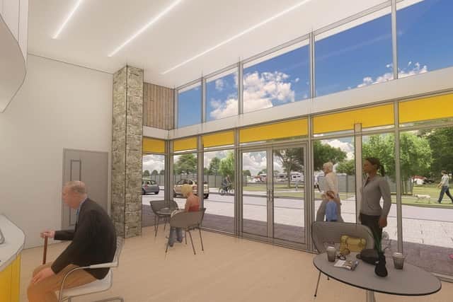 There will also be a new Welcome Centre to help staff deliver a five-star visitor experience - with up to five new jobs created-  and a new area for meeting and greeting customers.