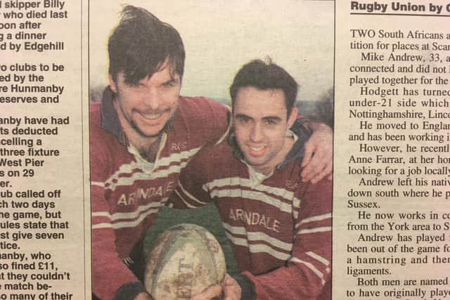 South African signings for Scarborough RUFC