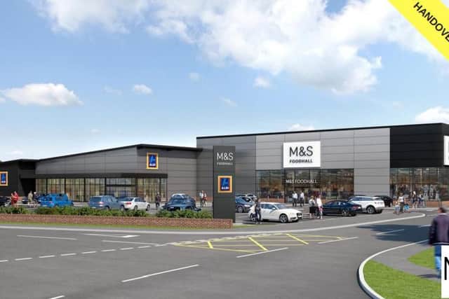 The proposed site of the M&S Foodhall is up for lease