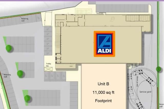 The document shows the site being leased on the instructions of M&S