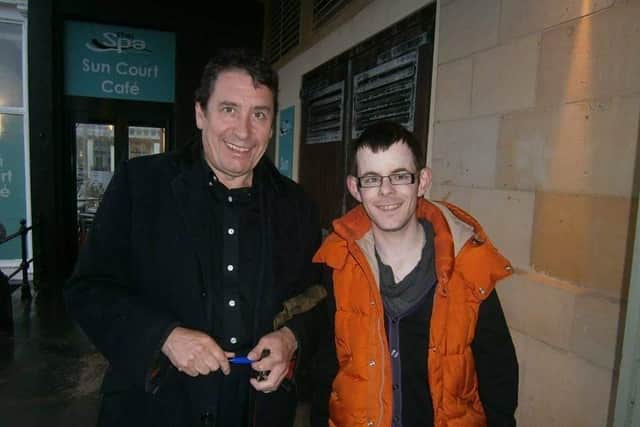 Jed meets the 'Later With...' star at Scarborough Spa.