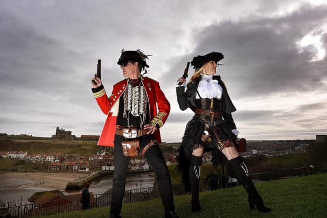 Whitby also plays host to Steampunk Festivals. The next one runs at Whitby Pavilion from Friday July 26 to Sunday July 28.