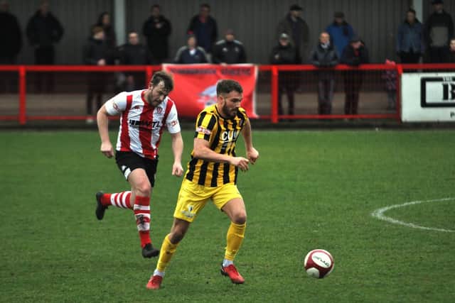 Nathan Valentine looks to spark an attack