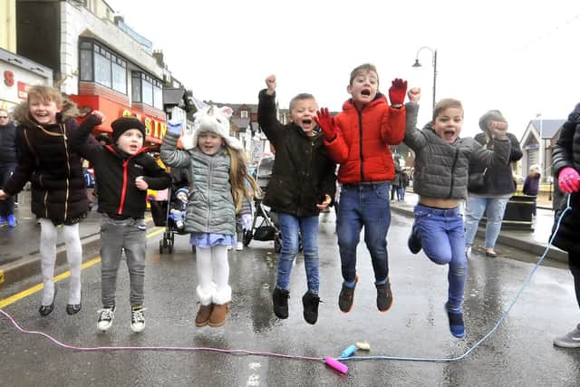 2018's events were held on a soggy Shrove Tuesday. 180712k