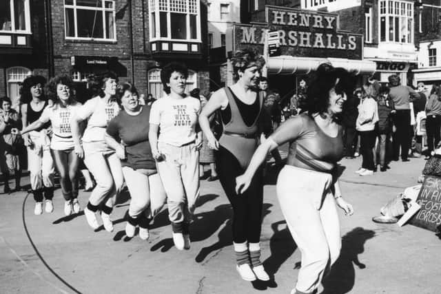 Keeping fit in 1986 !