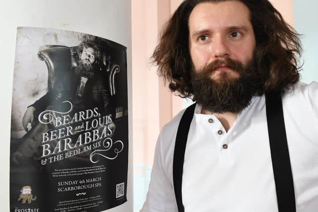 Adrian Krystkowiak grew his hair & beard for year just for the 2018 competition.