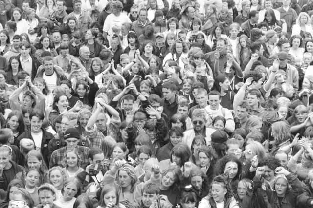 Do you recognise any of the faces in the crowd? Or are you one of them?