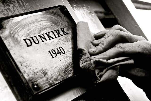 A plaque on board denotes the Dunkirk connection.