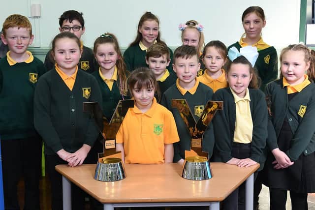 Burlington Junior School pupils
