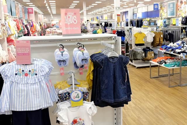 The Scarborough store benefits now include an improved kidswear range.
