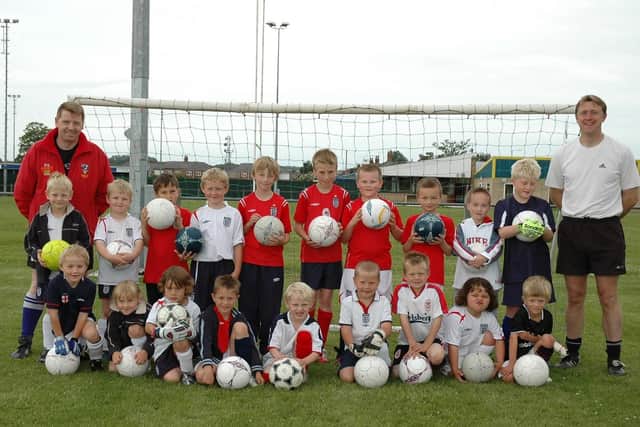 A soccer school with John Nicholls and Gavin Kelly