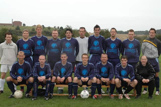 Foresters Athletic pose for the camera