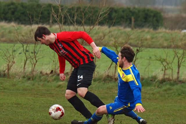 A Seamer man challenges Jamie Bradshaw
