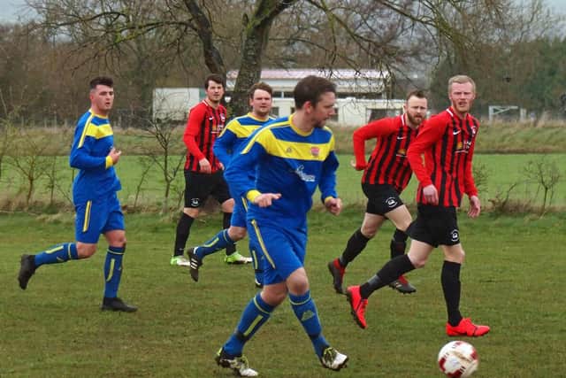 Dean Craig on the ball for Seamer
