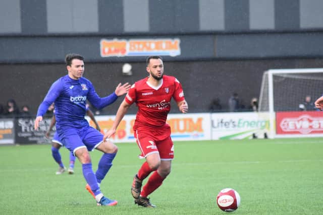 Luke Dean takes on Stalybridge