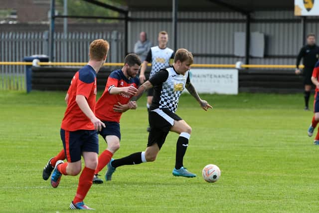 Kittrick's side bounced back from their Yorkshire derby defeat to thump Redcar Town 5-0 in the North Riding Senior Cup.
