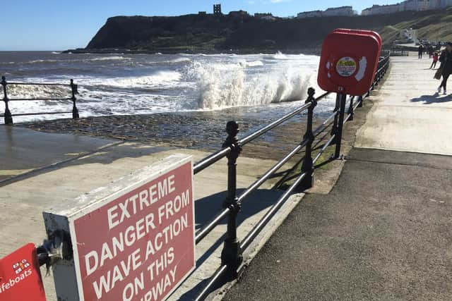 The slipway is strictly out of bounds, it's been the scene of tragedy in the past.
