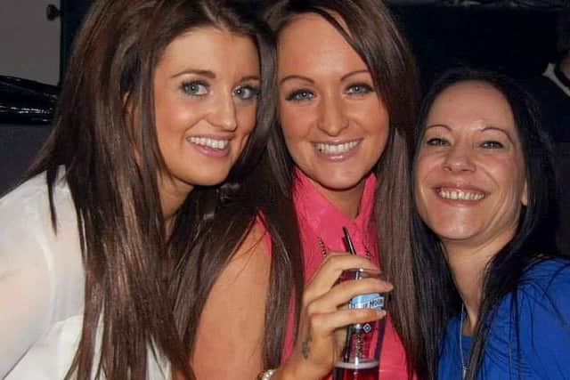 Abi, Breesha and Nat in The George