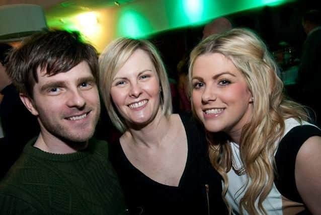 Sam, Helen and Kirsty having a great night.