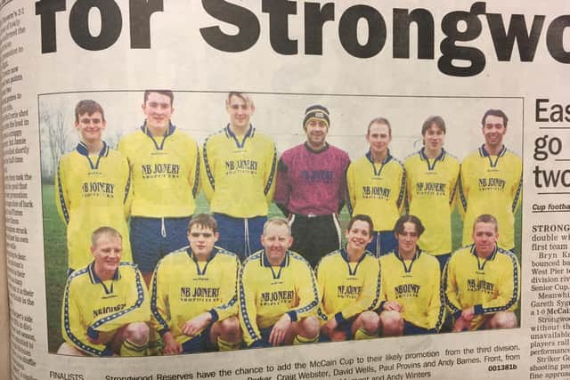 Strongwood Reserves before a game