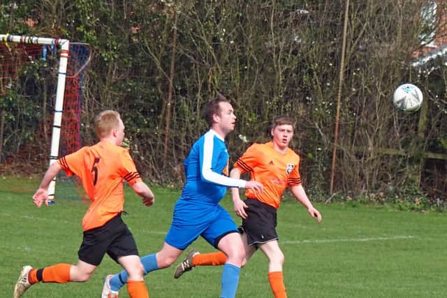 Ayton's hat-trick hero Tom Hicks