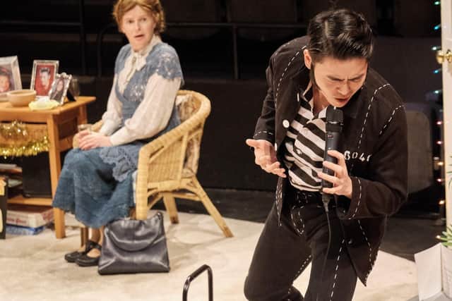 Timothy Wong serenades Martha