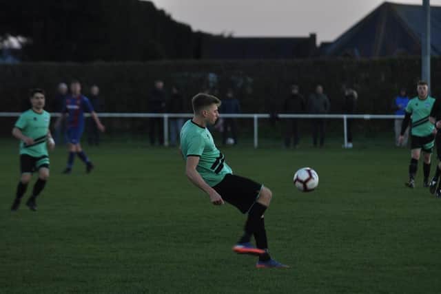 Rovers lift the ball into the box