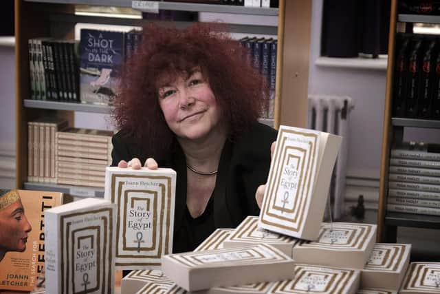 Scarborough's Egyptologist  wowed a sell-out audience on the opening day of Books by the Beach at Scarborough Library