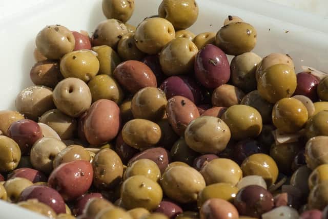 Fresh olives are typically quite bitter, so plenty of salt is routinely used to make them a palatable delicacy in restaurants and retailers alike