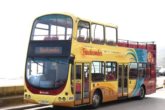 The new open-top services  now called Beachcomber  will see eight vehicles which are new to the company set to arrive with extra capacity and improved
seating.