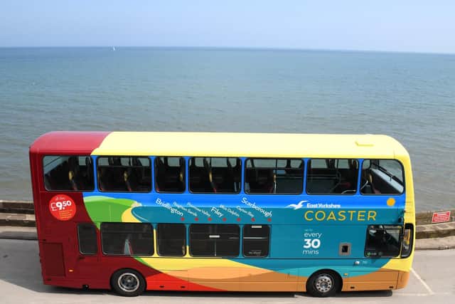 Coaster runs up to every half hour between Scarborough, Filey, Bridlington and the holiday villages, and buses will soon feature free WiFi, USB power, improved seating, tables, mood lighting and next stop announcements.